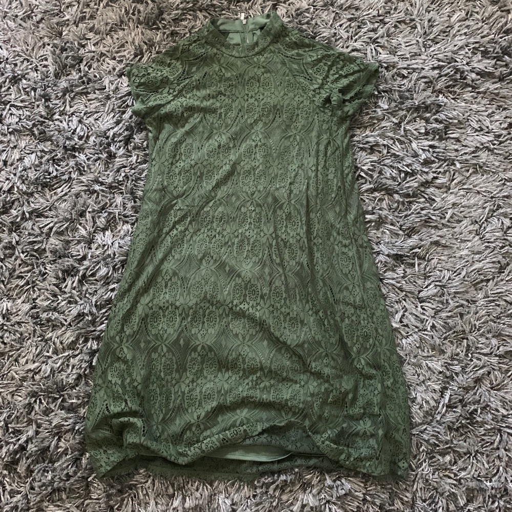Laundry by Design Arm Green Dress
